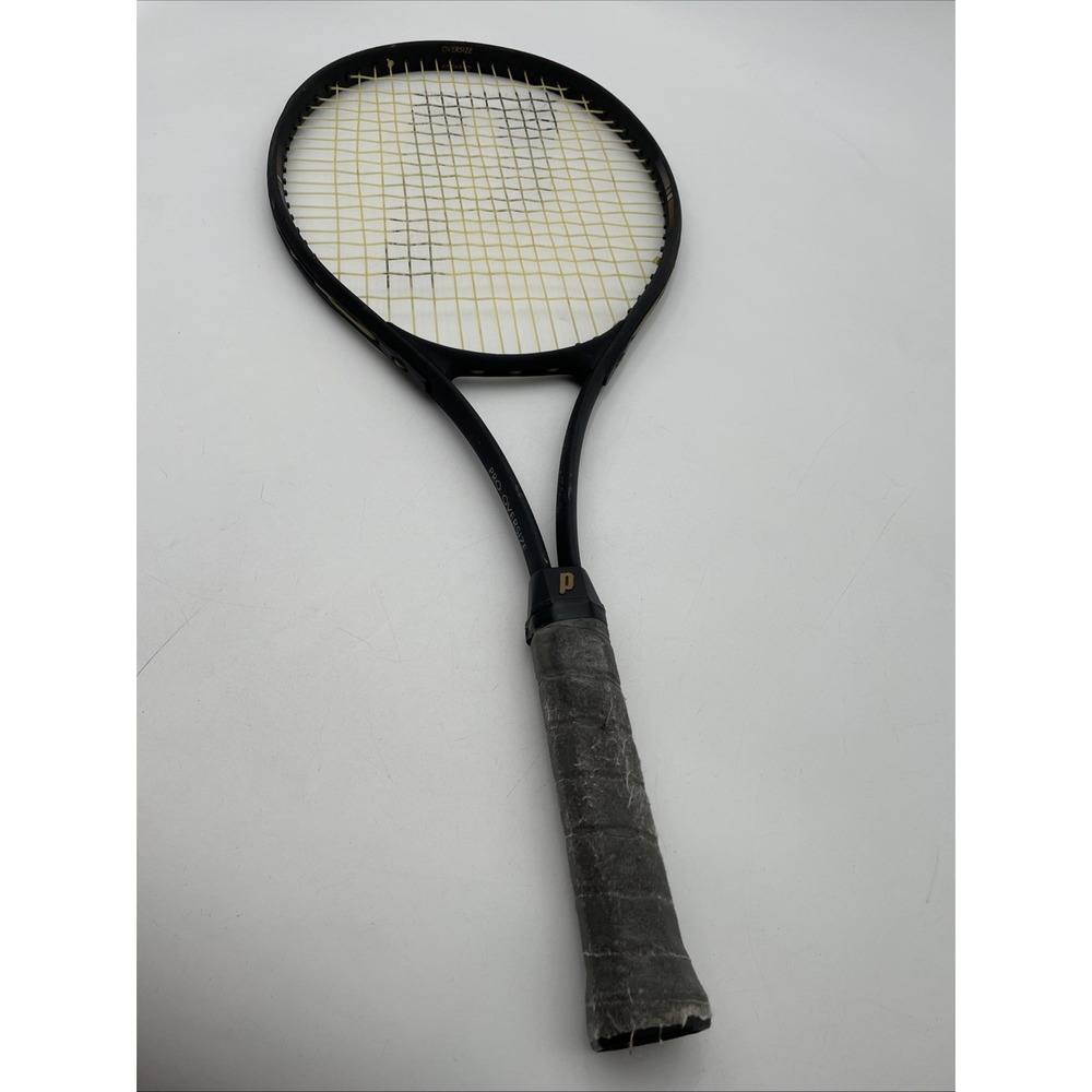 Prince PRO OVERSIZE Tennis Racquet 4 1/2  #4 Grip With Cover
